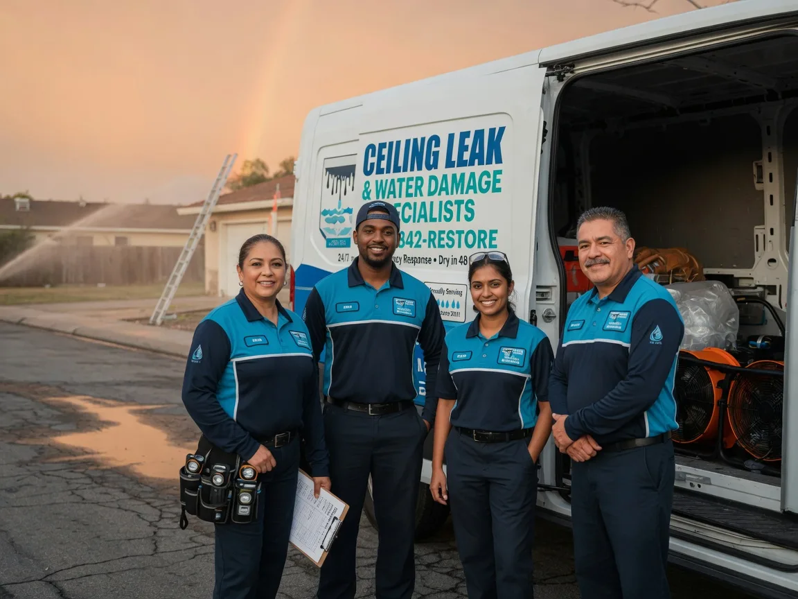 Ceiling Leak Cleanup company in Marion, IN